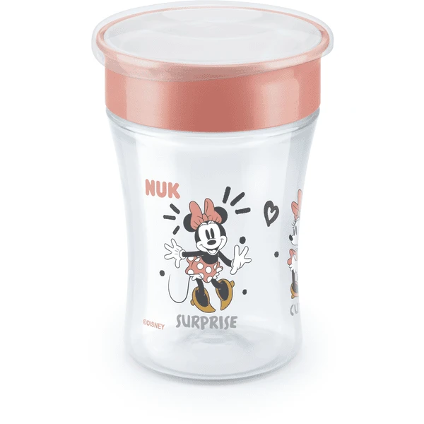 NUK Drinkbeker Magic Beker Minnie Mouse Met 360° Drinkrand Vanaf 8 Maanden, 230 Ml Rood 1 NUK Drinkbeker Magic Beker Minnie Mouse Met 360° Drinkrand Vanaf 8 Maanden, 230 Ml Rood
