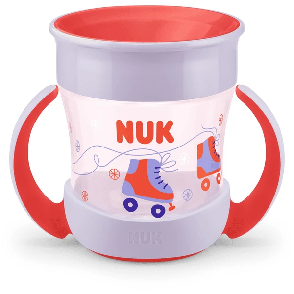 NUK Drinkbeker Mini Magic Beker 160 Ml Vanaf 6 Maanden, Rood 1 NUK Drinkbeker Mini Magic Beker 160 Ml Vanaf 6 Maanden, Rood