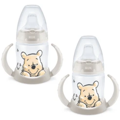 NUK Drinkfles First Choice Disney Winnie De Poeh In Beige, 2 Stuks -Kleintje Luxe nuk drinkfles first choice disney winnie de poeh in beige 2 stuks a318616 4