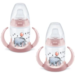 NUK Drinkfles First Choice Disney Winnie De Poeh In Roze, 2 Stuks -Kleintje Luxe nuk drinkfles first choice disney winnie de poeh in roze 2 stuks a318617 4