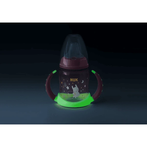 NUK Drinkfles First Choice Night , Blauw 150ml 2 NUK Drinkfles First Choice Night , Blauw 150ml - Afbeelding 2