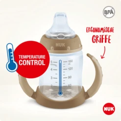 NUK Drinkfles First Choice Night , Blauw 150ml 9 NUK Drinkfles First Choice Night , Blauw 150ml -Kleintje Luxe nuk drinkfles first choice night blauw 150ml a402323 4