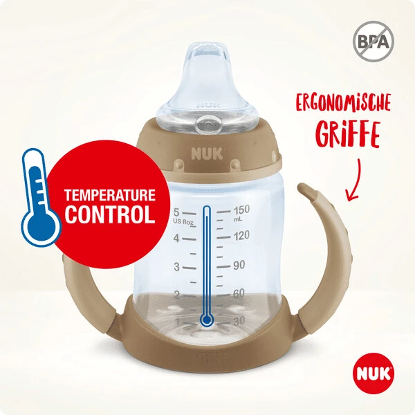 NUK Drinkfles First Choice Night , Blauw 150ml 5 NUK Drinkfles First Choice Night , Blauw 150ml - Afbeelding 5