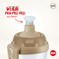 NUK Drinkfles Junior Beker 300 Ml, Feeënroze -Kleintje Luxe nuk drinkfles junior beker 300 ml feeenroze a375047 1