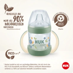 NUK Drinkfles Voor Nature , 150ml, Groen 7 NUK Drinkfles Voor Nature , 150ml, Groen -Kleintje Luxe nuk drinkfles voor nature 150ml groen a402214 2