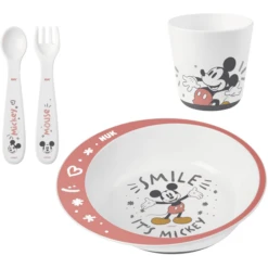 NUK Eetset Disney Mickey Mouse Vanaf 9 Maanden