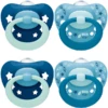 NUK Fopspeen Sig Nature , Boy Gr.3, 4 Stuks