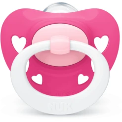 NUK Fopspeen Sig Nature , Meisje Gr.2 4 Stuks -Kleintje Luxe nuk fopspeen sig nature meisje gr 2 4 stuks a306800 3