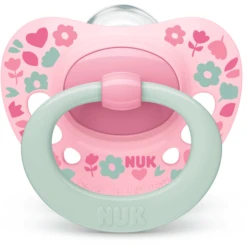 NUK Fopspeen Sig Nature , Meisje Gr.2 4 Stuks -Kleintje Luxe nuk fopspeen sig nature meisje gr 2 4 stuks a306800 4