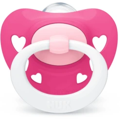 NUK Fopspeen Sig Nature , Meisje Gr.3, 4 Stuks -Kleintje Luxe nuk fopspeen sig nature meisje gr 3 4 stuks a306802 3