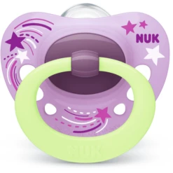 NUK Fopspeen Sig Nature Night , Meisjesmaat 2, 4 Stuks -Kleintje Luxe nuk fopspeen sig nature night meisjesmaat 2 4 stuks a306806 4