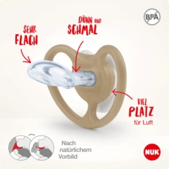 NUK Fopspeen Space Disney "Mickey" 6-18 Maanden, 4 St. In Grijs/wit -Kleintje Luxe nuk fopspeen space disney mickey 6 18 maanden 4 st in grijs wit a329563 4