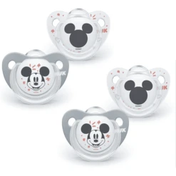 NUK Fopspeen Trendline Disney "Mickey" 6-16 Maanden, 4 Stuks