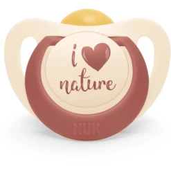 NUK Fopspeen Voor Nature 18-36 Maanden, Rood In Een Dubbelpak -Kleintje Luxe nuk fopspeen voor nature 18 36 maanden rood in een dubbelpak a328764 2