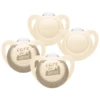 NUK Fopspeen Voor Nature Silicone 0-6 Maanden, Beige In Set Van