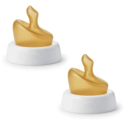 NUK Lip Gap Teat First Chocie 2 Stuks -Kleintje Luxe nuk lip gap teat first chocie 2 stuks a361788 3