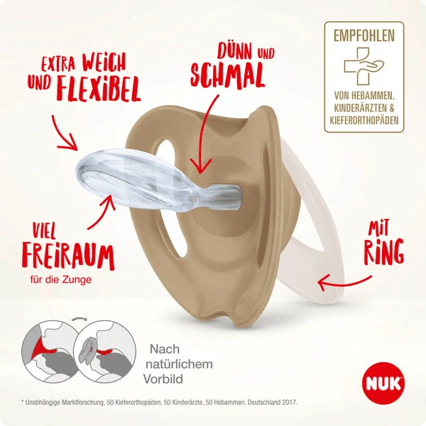 NUK Soother Star Day & Night , Maat 1 In Blauw/lichtblauw 5 NUK Soother Star Day & Night , Maat 1 In Blauw/lichtblauw - Afbeelding 5