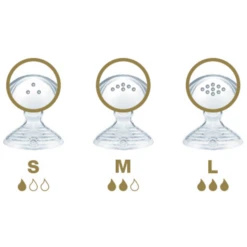 NUK Speen Voor Nature Silicone, Maat -Kleintje Luxe nuk speen voor nature silicone maat a402192 3