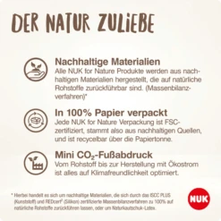 NUK Speen Voor Nature Silicone, Maat -Kleintje Luxe nuk speen voor nature silicone maat a402192 4