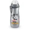 NUK Sportbeker "Minnie" Met Soft-push-pull Schenktuit Van Silicone Met Clip, 450 Ml In Grijs