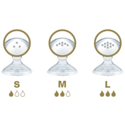 NUK Starter Set Glazen Flessen Premium -Kleintje Luxe nuk starter set glazen flessen premium a347283 3