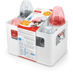 NUK Startset First Choice⁺ Disney Mickey & MInni Mouse Met Temperatuur Control , Vanaf De Geboorte -Kleintje Luxe nuk startset first choice disney mickey minni mouse met temperatuur control vanaf de geboorte a329392 4