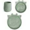 Nuuroo Judi Giraffe 3-delige Servies Set, Green Mix