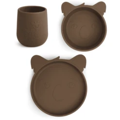 Nuuroo Judi Koala Servies Set Van 3, Eikel