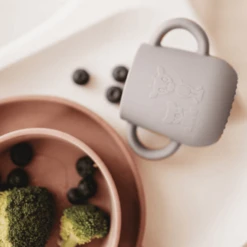 Nuuroo Kinderbeker Abiola 145ml 2 Stuks, Cobble Stone -Kleintje Luxe nuuroo kinderbeker abiola 145ml 2 stuks cobble stone a362954 3