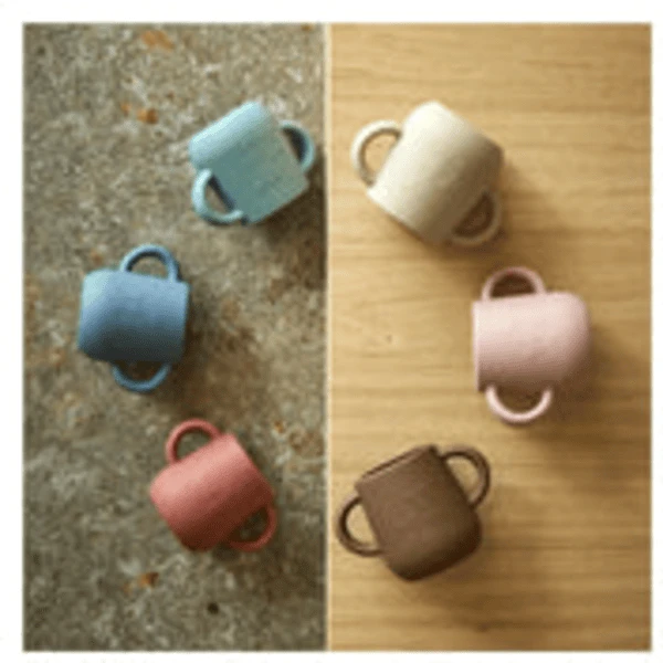 Nuuroo Kinderbeker Abiola 145ml 2 Stuks, Mahonie 2 Nuuroo Kinderbeker Abiola 145ml 2 Stuks, Mahonie - Afbeelding 2