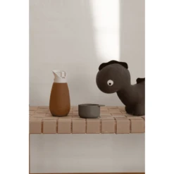 Nuuroo Kinderdrinkfles Pax Silicone Caramel Café 350 Ml -Kleintje Luxe nuuroo kinderdrinkfles pax silicone caramel cafe 350 ml a405383 4