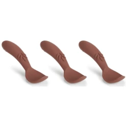 Nuuroo Kinderlepel Ella 3 Stuks, Mahonie -Kleintje Luxe nuuroo kinderlepel ella 3 stuks mahonie a364242 3