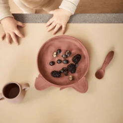 Nuuroo Kinderlepel Ella 3 Stuks, Rood Mix -Kleintje Luxe nuuroo kinderlepel ella 3 stuks rood mix a364248 3