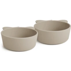 Nuuroo Siliconen Alex Koala Kom 2 Stuks, Cobble Stone -Kleintje Luxe nuuroo siliconen alex koala kom 2 stuks cobble stone a363225 3