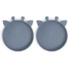 Nuuroo Siliconen Bord Akila Giraffe 2 Stuks, Bering Zee