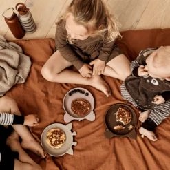 Nuuroo Siliconen Bord Akila Koala 2 Stuks, Eikel -Kleintje Luxe nuuroo siliconen bord akila koala 2 stuks eikel a363180 3