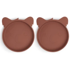 Nuuroo Siliconen Bord Akila Koala 2 Stuks, Mahonie