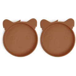 Nuuroo Siliconen Bord Akila Koala Caramel Café Set Van