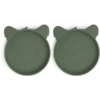 Nuuroo Siliconen Bord Akila Koala Dusty Green Set Van