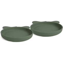 Nuuroo Siliconen Bord Akila Koala Dusty Green Set Van -Kleintje Luxe nuuroo siliconen bord akila koala dusty green set van a405347 2