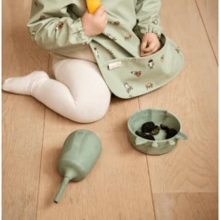 Nuuroo Siliconen Kom Alex Giraffe 2 Stuks, Light Green Mix -Kleintje Luxe nuuroo siliconen kom alex giraffe 2 stuks light green mix a363192 3