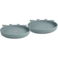 Nuuroo Siliconen Plaat Akila Giraffe 2 Stuks, Lood -Kleintje Luxe nuuroo siliconen plaat akila giraffe 2 stuks lood a363188 1