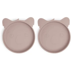 Nuuroo Siliconen Plaat Akila Koala 2 Stuks, Woodrose -Kleintje Luxe nuuroo siliconen plaat akila koala 2 stuks woodrose a363179 3