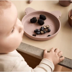 Nuuroo Siliconen Plaat Akila Koala 2 Stuks, Woodrose -Kleintje Luxe nuuroo siliconen plaat akila koala 2 stuks woodrose a363179 4