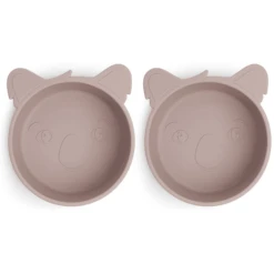 Nuuroo Siliconen Schaal Alex Koala 2 Stuks, Houtrose -Kleintje Luxe nuuroo siliconen schaal alex koala 2 stuks houtrose a363759 2