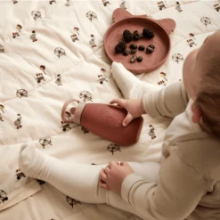 Nuuroo Siliconenbord Akila Koala 2 Stuks, Rood Mix -Kleintje Luxe nuuroo siliconenbord akila koala 2 stuks rood mix a363167 4