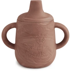 Nuuroo Sippy Beker Aiko 140ml, Rood Mix -Kleintje Luxe nuuroo sippy beker aiko 140ml rood mix a362999 2