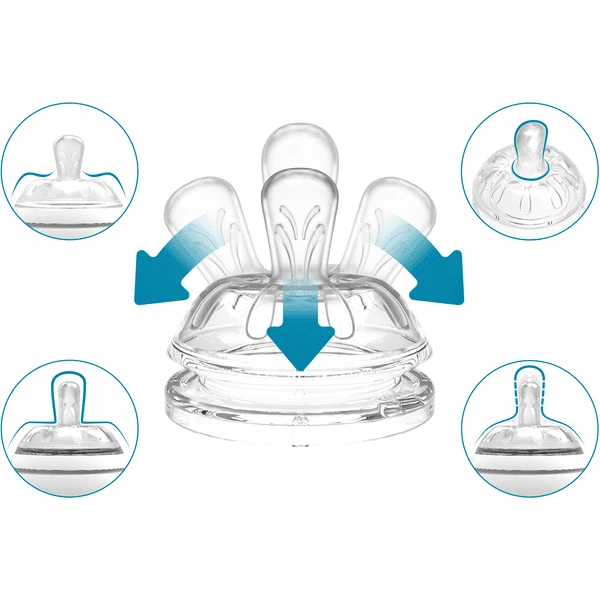 Nuvita Babyfles Anti - Koliek Mimic Cool! 150ml In Paars 5 Nuvita Babyfles Anti - Koliek Mimic Cool! 150ml In Paars - Afbeelding 5