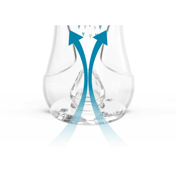 Nuvita Babyfles Anti - Koliek Mimic Cool! 150ml In Zwart 4 Nuvita Babyfles Anti - Koliek Mimic Cool! 150ml In Zwart - Afbeelding 4