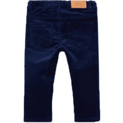 OVS Estate Blue Velvet Broek 7 OVS Estate Blue Velvet Broek -Kleintje Luxe ovs estate blue velvet broek a328902 3